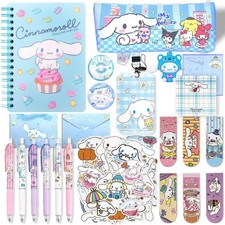 Cute Cinnamoroll School Supplies Set Kawaii Office Supplies Gift Set picture
