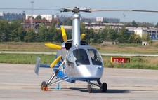 Irkut A-002M Russia Autogyro Helicopter Model Replica Small  picture