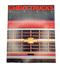 1989 Chevrolet Chevy Trucks Dealer Sales Brochure Booklet Catalog HUGE BROCHURE picture
