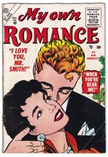 MY OWN ROMANCE 49 (1955 Atlas) MATT BAKER art; RARE 3 CGCs, VG 4.0 picture