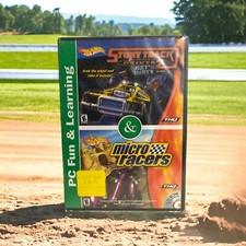 Hot Wheels Stunt Track Driver 2 & Micro Racers PC Fun & Learning Game CD-ROM picture
