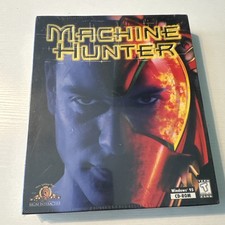 Machine Hunter PC Big Box MGM Interactive Action Game 1997 Sealed BS2 picture