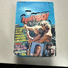 1981 Fleer Here's Bo Box -  36 Unopened Wax Packs picture