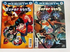 Super Sons #1 #2 DC Rebirth 2017 Peter Tomasi Jorge Jimenez Superman Batman picture