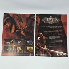 Draconus Cult of the Worm Dreamcast Viciously Print Ad/Poster Official Promo Art picture