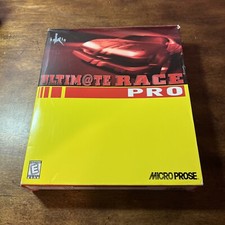 Ultim@te Race Pro - Ultimate - Classic PC CD-ROM Racing Big Box Micro Prose picture