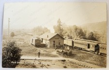 RPPC Railroad Depot Near Myrtle Point Oregon Passenger Car Wells Fargo Express picture