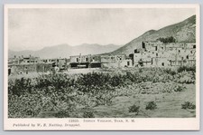Taos Pueblo Indian Village New Mexico W E Nutting Postcard 12325 picture