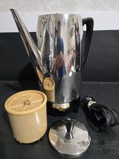 Farberware Percolator #122 Coffee Superfast 2-12 Cup Automatic Tested & Complete picture