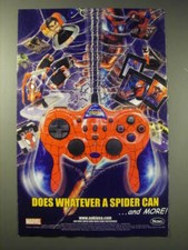 2002 Naki Marvel Spider-Man Super Hero Video Game Accessories Advertisement picture