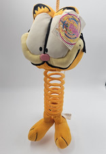 NEW Collectible Vintage SLINKY PETS Garfield 1999 Plush TOY Nanco picture