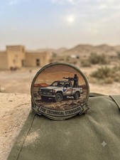 Toyota Hilux ‘The Technical Standard’ Military Morale Patch 2x2 Hook And Fasten picture