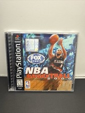 Nba Basketball 2000 Fox Sports Sony Playstation 1 Complete With Manual/Reg card picture
