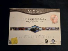 MYST 10th Anniversary DVD Edition 3-Disc Set MYST/ RIVEN/EXILE Ubisoft NIB picture