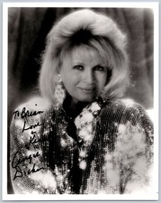 Angie Dickinson Hand-Signed Autograph Photograph Dedicated Vintage B&W Photo picture
