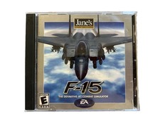 Jane's F-15: The Definitive Jet Combat Simulator : PC Game , Pre-Owned CD picture