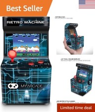 Nostalgic Compact Mini Arcade: 200 Games, Portable, Realistic, 5.75