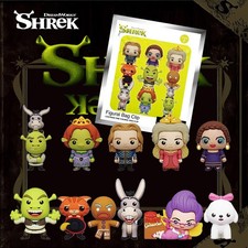 Official Shrek Character 3D Foam Bag Clip Blind Bag Keychain NEW picture