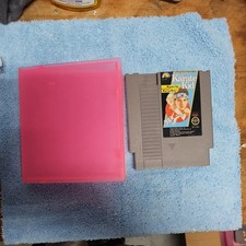 Karate Kid NES  1987 Nintendo Entertainment System & Case - UNTESTED  picture