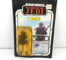 Vintage Star Wars ROTJ WEEQUAY Action Figure-Unpunched picture