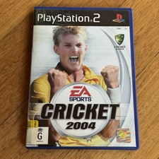 Cricket 2004 Sony PS2 Playstation 2 EA Sports Game With Manual PAL Australia picture