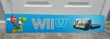 Nintendo Wii U Store Sign Double Sided Super Mario Yoshi picture