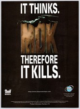 MDK - PS1 PC Game - Original Print Ad/Poster Shiny Entertainment Promo Art 1996 picture