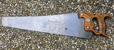 Vintage Henry Disston American Boy Hand Saw Wood Handle Philadelphia USA RARE picture