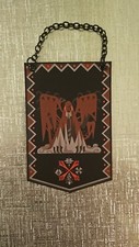 Monster Hunter Elder Dragon Vaal Hazak Custom Made Mini Cloth Banner picture