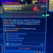 Borderlands 4⭐️LVL 1 OP MODDED HACKER LOVELESS CLASS MOD ⭐️All PLATFORMS picture