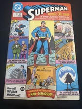 🔥DC Comics 🔥Superman #423 1986 Rare VF/F Comic Key Moore picture