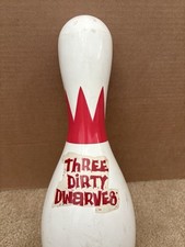 Three Dirty Dwarves SegaSoft E3 CES Exclusive PROMO Bowling Pin GRAIL RARE  picture