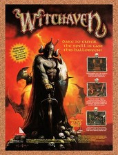 1995 Witchaven PC Original Advertisement / Retro Promo v4 picture