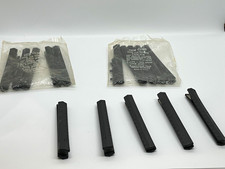 Lot of 15 Vintage Exxon Hem Clips Plastic Plastic Sewing NOS Adverising picture