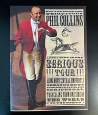 Vintage Phil Collins Serious Tour 1990 Concert Program Souvenir Book picture