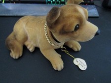 VTG ANTIQUE KAY ORIGINAL BOBBLEHEAD NODDER COLLIE MADE IN JAPAN DASHBOARD CAR picture