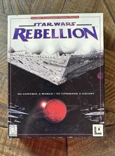 Star Wars Rebellion LucasArts Video Game for PC 1998 Windows 95 Edition New picture