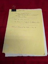 Orig. Ca 2011 USAF Lt Col. F-100 F-104 & F-5 Pilot’s Memoirs Manuscript & Photos picture