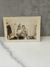 Uncanny Bunkmates Strange 1940s  Photo Bizarre High-Contrast Mystery Gay Int picture
