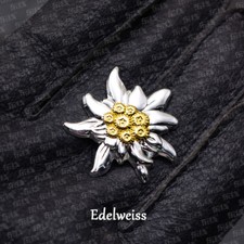 Mountain Edelweiss Hat Badge Leaf Badge Badge Oak Leaf Badge Medal picture