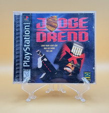 Activision Judge Dredd Sony PlayStation 1 1998 Light Gun CIB C w/ Manual TESTED picture