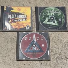 Delta Force PC Game Lot (3) Xtreme-Task Force Dagger-Delta Force picture