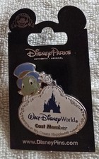 Walt Disney World Cast Member Exclusive Disney Pin Trading Jiminy Cricket NEW 1A picture