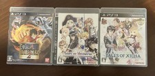 One Piece Pirate Warriors/Tales Of Vesperia/Tales Of Xillia PS3 Bundle Japanese picture