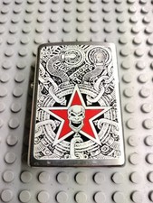 NEW SEALED 2007 ZIPPO LIGHTER INDUSTRIAL SKULL - NO BOX picture