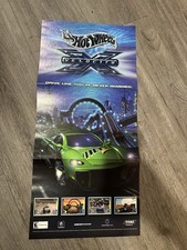 Hot Wheels Velocity X PS2 Gamecube GBA PC 2002 Print Ad/Poster Official 22 X 11 picture
