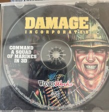 Damage Inc Windows 95 PC Game Wizardworks 1997 No Manual No Front Artwork picture