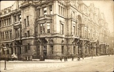 Liverpool Central Post Office c1900s-10s Real Photo Vintage Postcard bhn picture