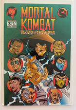 Mortal Kombat Blood & Thunder #3 (1994 Malibu) – Signed Upon Request –  picture