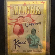 Amazon Invincible 2024 Hard Signed Auto Omni-Man Kregg Tagawa #392 picture